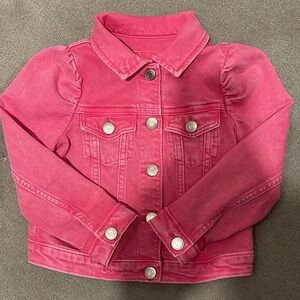 Gap Barbie Collection Puff Sleeve Denim Jacket